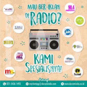 harga pasang iklan radio | AGENCY IKLAN RESMI 0822 9900 8066