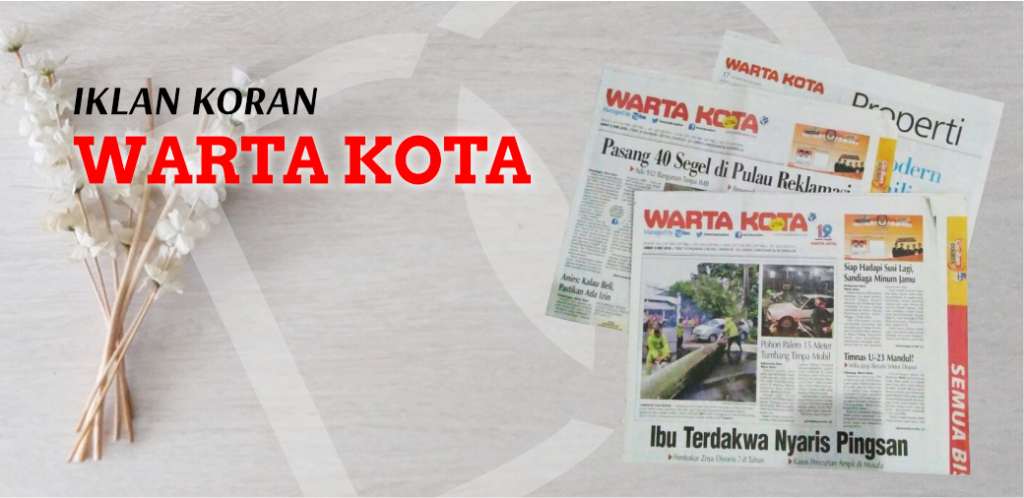 Pasang Iklan Koran Wartakota