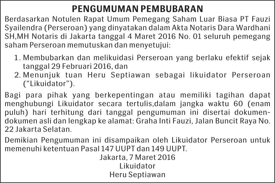 Pasang pengumuman di kompas  AGENCY IKLAN RESMI 0822 9900 