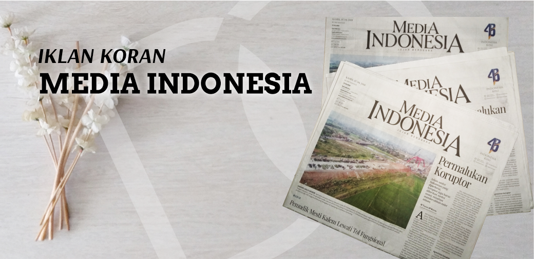 Iklan di Koran Media Indonesia