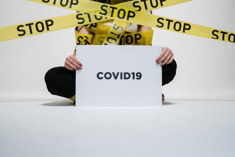 Ilustrasi stop Covid-19